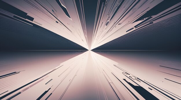 Photo beautiful surreal geometric for desktop wallpaper