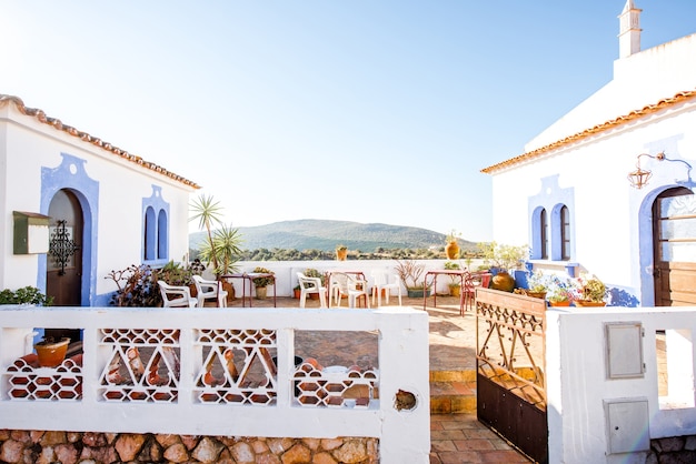 Beautiful terrace with landscape view in Alte village on the south of Portugal