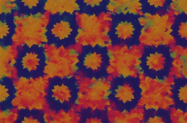 A beautiful textile pattern Textile Symphony A Journey of Fabric Generative AI