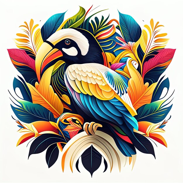 a beautiful toucans