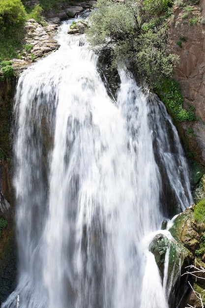 Beautiful Trchkan waterfall in Armenia