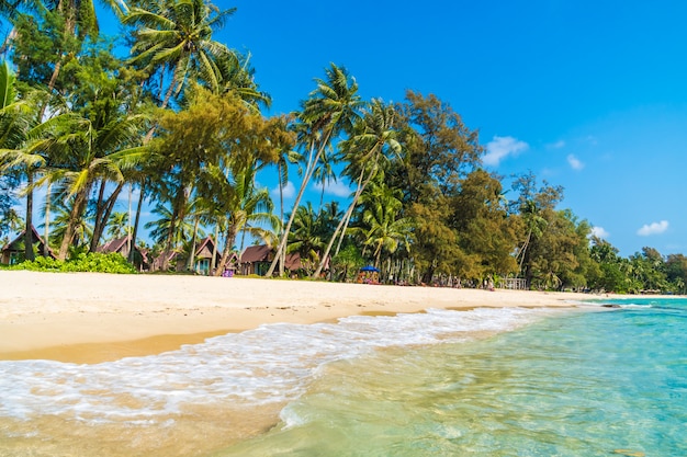 Beautiful tropical beach and sea