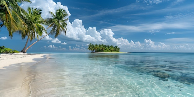 Красивый тропический пляж на Сейшельских островах Праслин