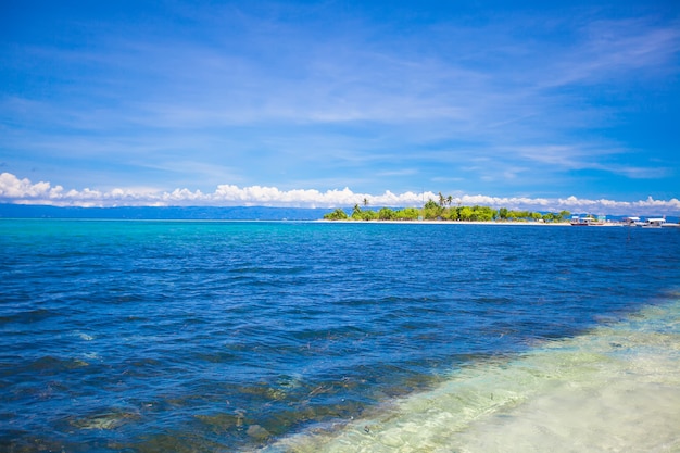 Beautiful tropical desert island