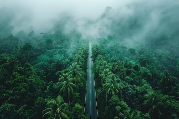 Прекрасная тропическая джунгли природа профессиональная фотография