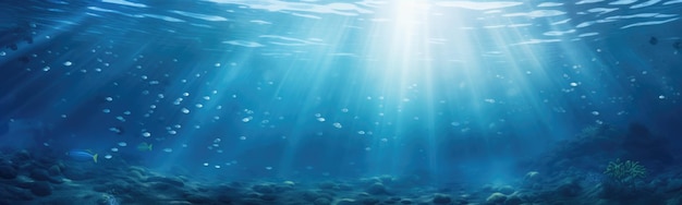 Beautiful underwater background