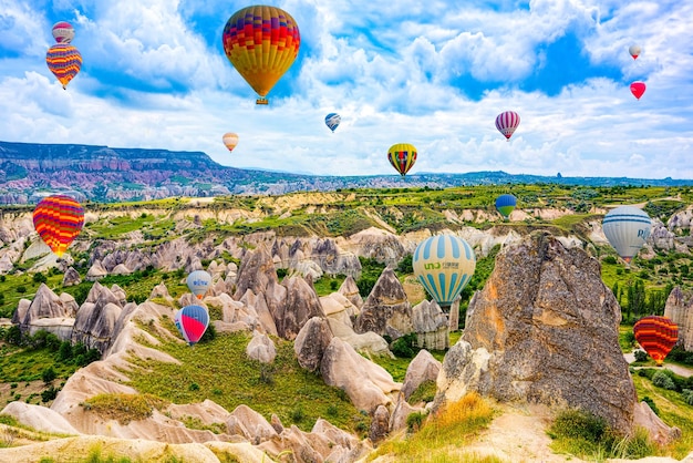 Beautiful and Unique natural place in Cappadocia Valley of Love Turkiye