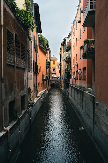 beautiful urban canal tourism town house