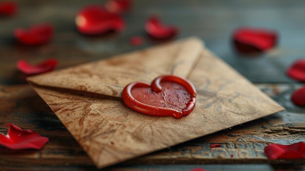 A beautiful Valentine card A declaration of love