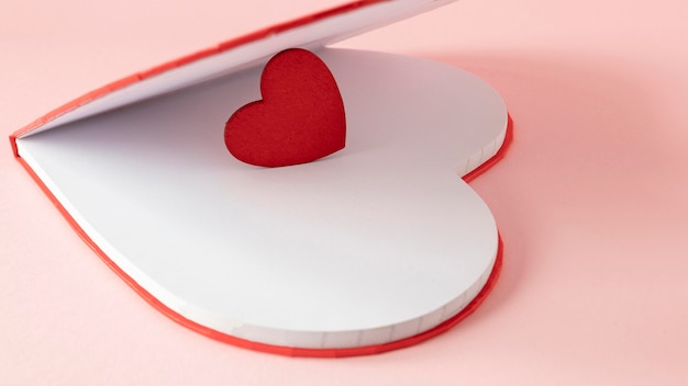 beautiful valentine's day concept with copy space