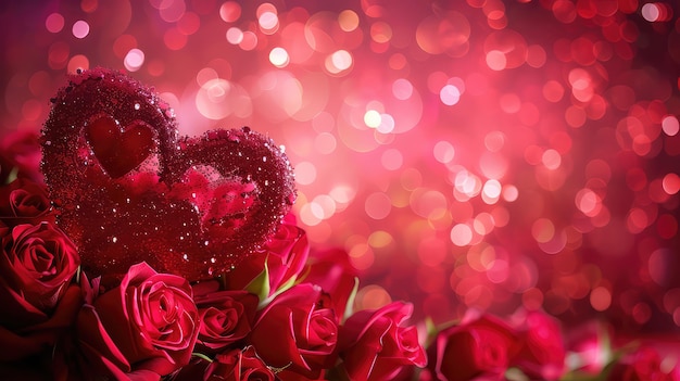 Beautiful Valentine Themed Background