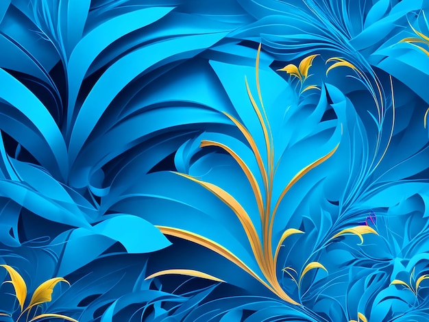 Beautiful Vector Art Design for Background colorfulHighly Details Smooth Clean blue background