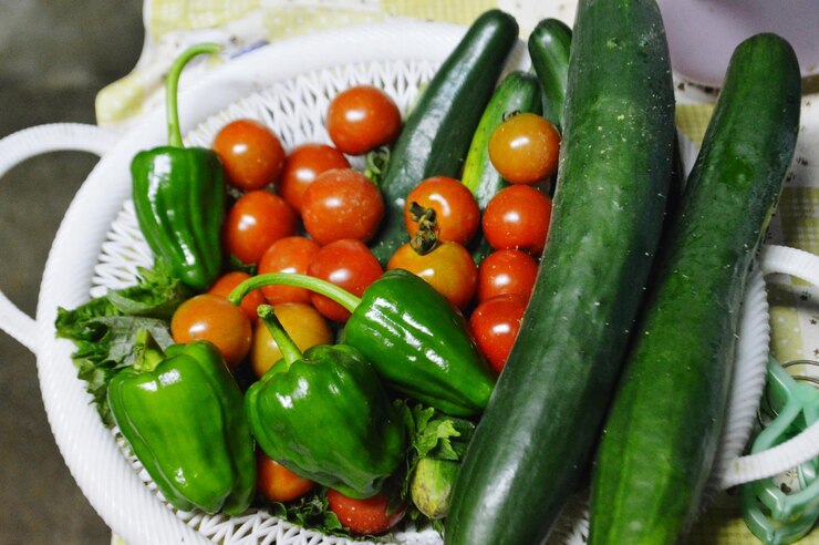 Photo おばあちゃんの庭の美しい野菜