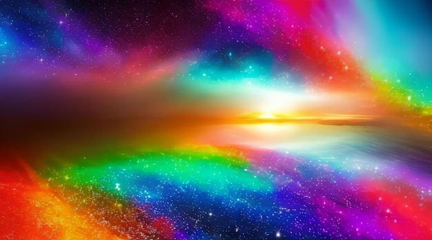 Photo beautiful vibrant colorful wallpapers