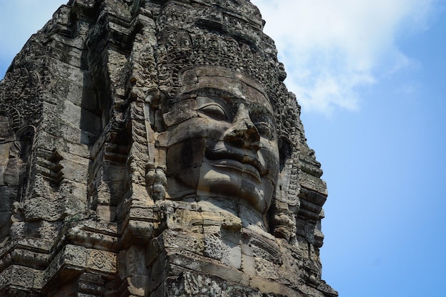 A beautiful view of Angkor Wat temple located in Siem Reap Cambodia