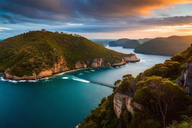 Beautiful view in australia