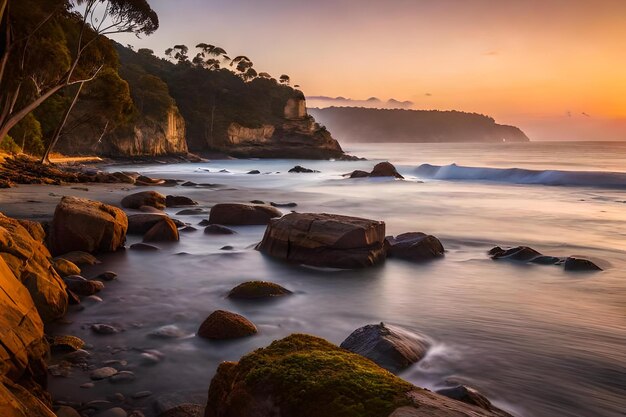 Photo beautiful view in australia