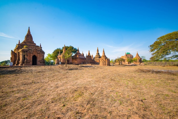 A beautiful view of Bagan tourism destination in Myanmar