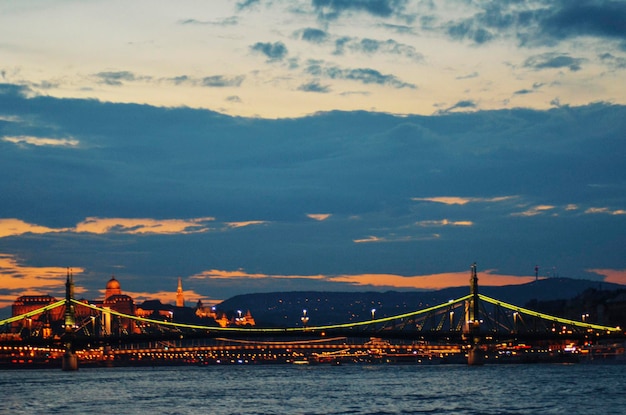 A beautiful view of Budapest city located in Hungary