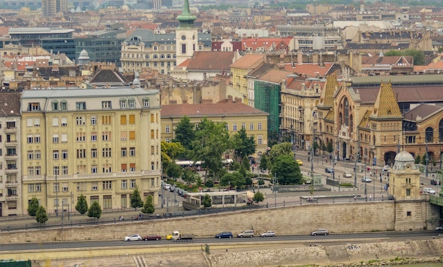 A beautiful view of Budapest city located in Hungary