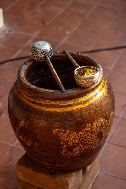 タイのチェンマイにある仏教寺院の美しい景色