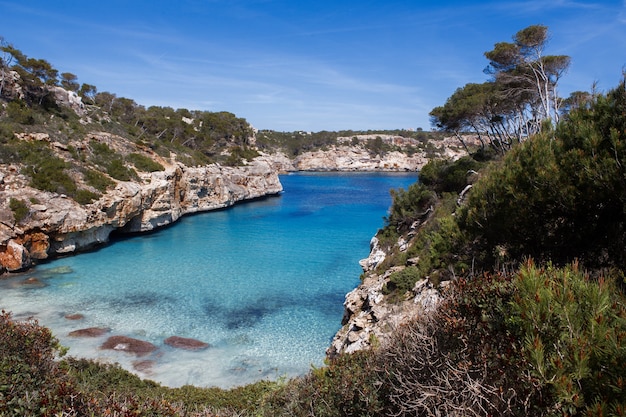 Beautiful view of Cap de Formentor Port in Spain - perfect for wallpaper