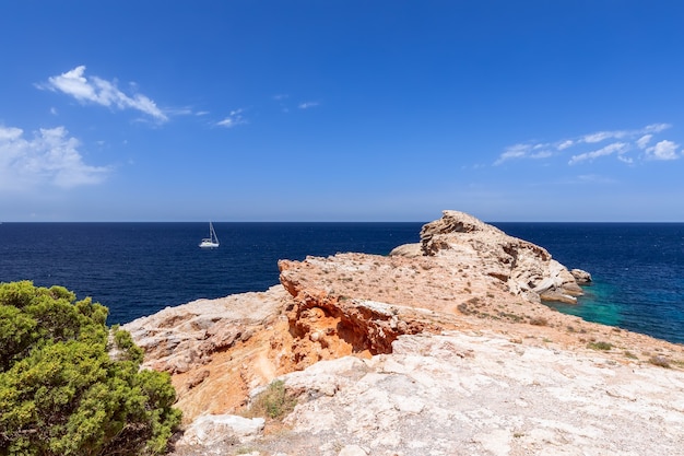 Beautiful view of cape Punta Galera