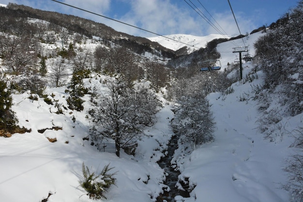 Bariloche Argentina에 위치한 Cerro Catedral의 아름다운 전망