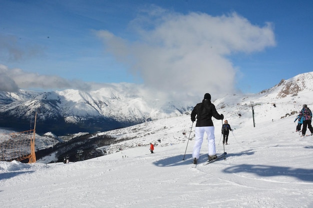 Bariloche Argentina에 위치한 Cerro Catedral의 아름다운 전망