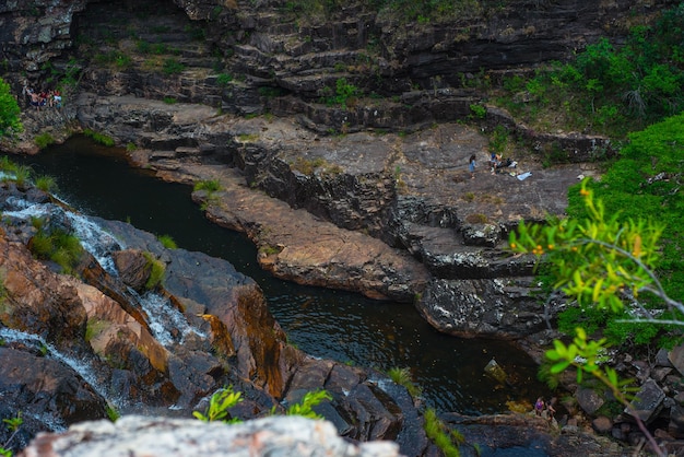 アルトパライソゴイアスブラジルにあるチャパダドスヴェアデイロス公園の美しい景色