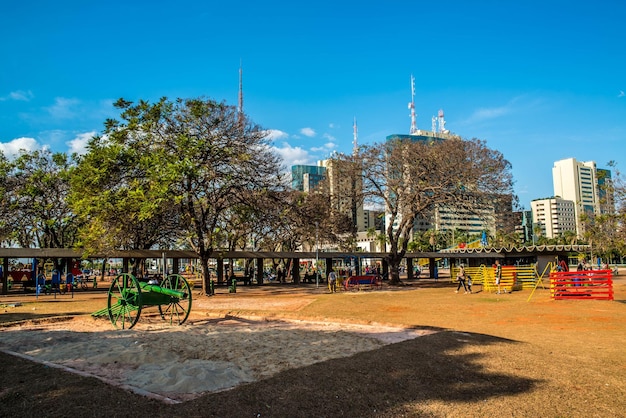 ブラジルのブラジリアにある都市公園の美しい景色