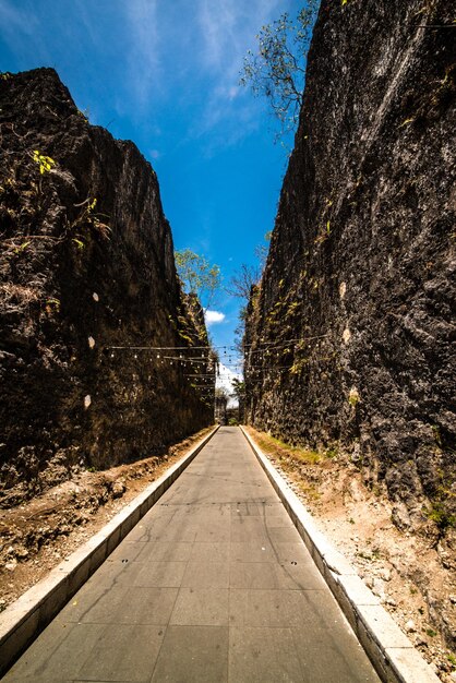 A beautiful view of GWK Garuda Wisnu Kencana Park located in Bali Indonesia