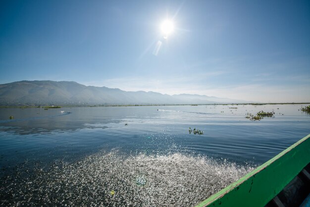 A beautiful view of Inle Lake Myanmar