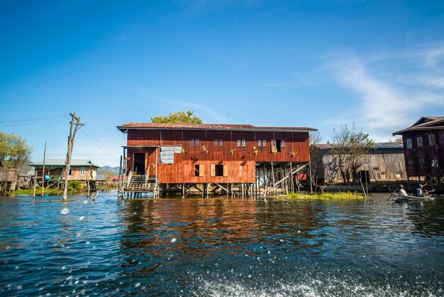 A beautiful view of Inle Lake Myanmar