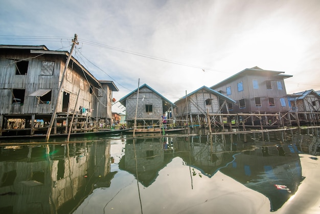 A beautiful view of Inle Lake Myanmar