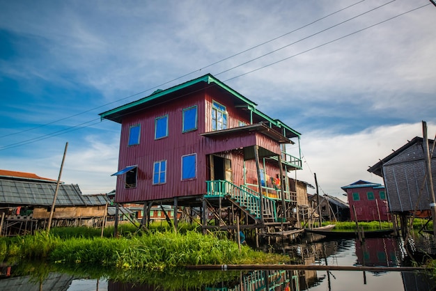 A beautiful view of Inle Lake Myanmar