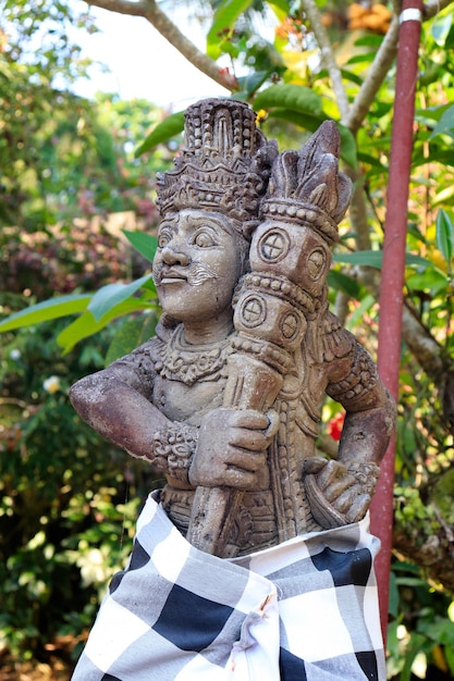 A beautiful view of Pura Tirta Empul temple located in Bali Indonesia