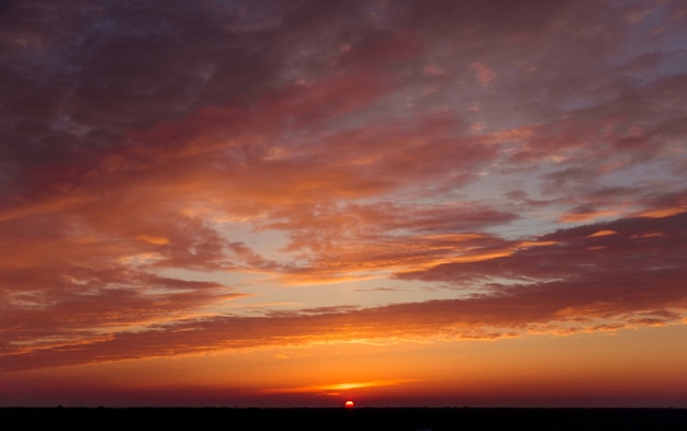 Beautiful view of the sky with clouds