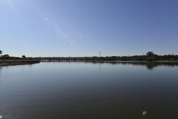 A beautiful view of South Deck Park located in Brasilia capital of Brazil