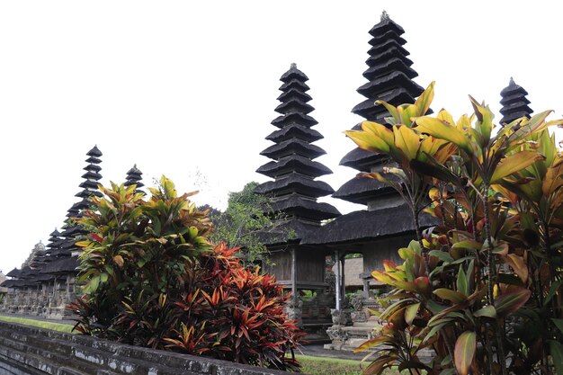 A beautiful view of Taman Ayun temple located in Bali Indonesia