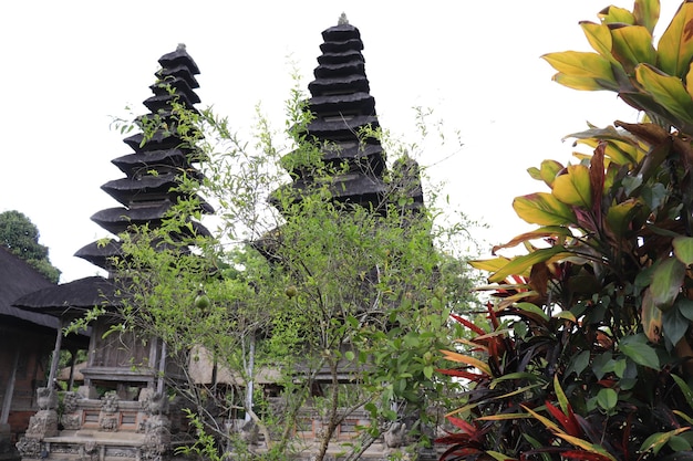 Photo a beautiful view of taman ayun temple located in bali indonesia