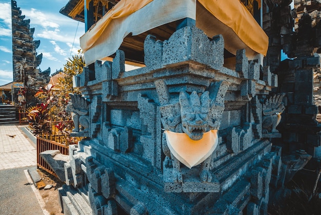 A beautiful view of Ulun Danu Beratan temple located in Bali Indonesia