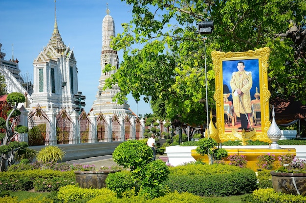 A beautiful view of Wat Arun temple located in Bangkok Thailand