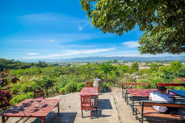 A beautiful view of winery in Inle Lake Myanmar