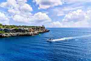 Photo beautiful views of cala figuera in santanyi mallorca balearic islands spain