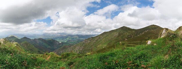 Beautiful views of the Picos de Europa Spain