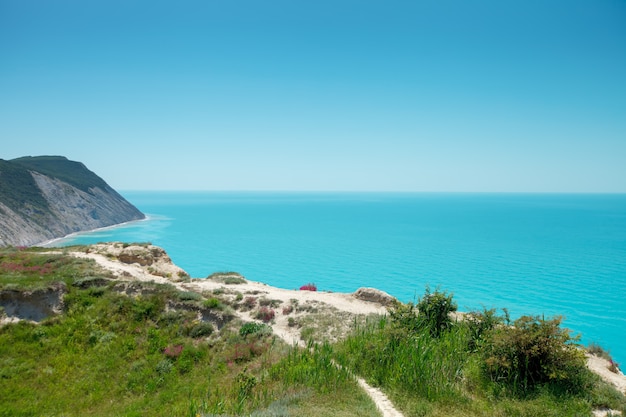 Beautiful views of the sea and mountains