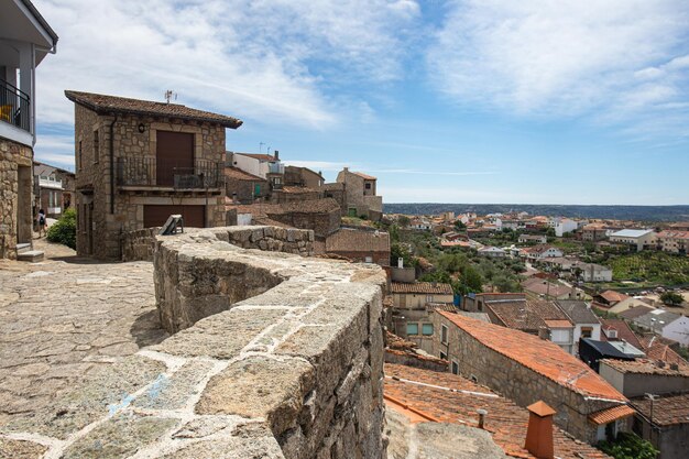 beautiful views of the town of Fermoselle, Spain