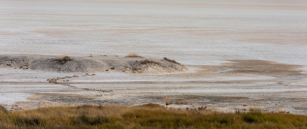 Beautiful vista of the etosha pan