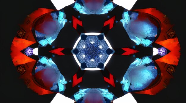 Beautiful wallpaper kaleidoscope style